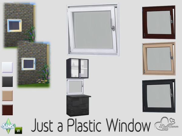 Sims 4 — 1x1 Island Counter Right Open by BuffSumm — For Counters without Backdrop! Part of the 'Just a Plastic Window'