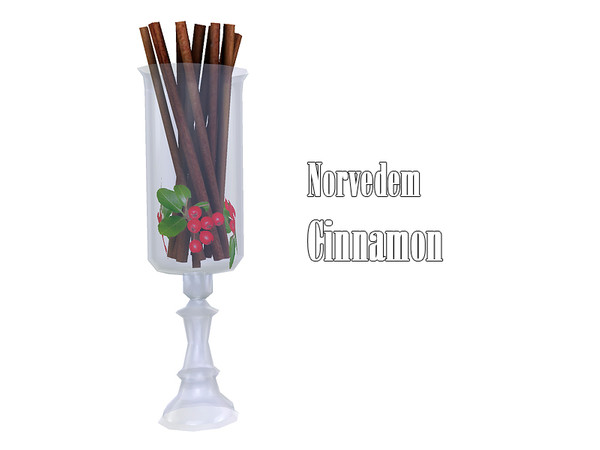 Sims 4 — Norvedem Cinnamon by Kiolometro — Set for outdoor feasts and home gatherings. Lots of snacks and pleasant decor