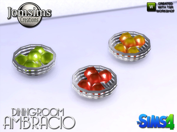 Sims 4 — ambracio apple deco by jomsims — ambracio apple deco