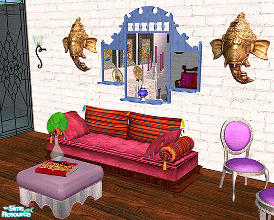 Sims 2 — india set by Birgit43 — replica of india furnitures