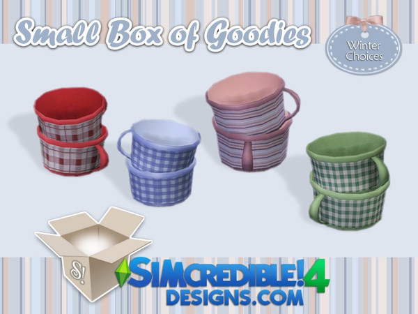 Sims 4 — Winter choices mugs by SIMcredible! — It's SIMcredible! Small box of goodies #5 - Your lovely source for living