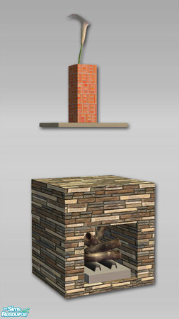 Sims 2 — Symphony  Fire 1 Tile - Fire 05 by Shakeshaft — Part of a new mesh set, set high standards with the Symphony
