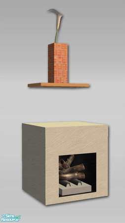 Sims 2 — Symphony  Fire 1 Tile - Fire 02 by Shakeshaft — Part of a new mesh set, set high standards with the Symphony
