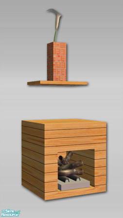 Sims 2 — Symphony  Fire 1 Tile - Fire 01 by Shakeshaft — Part of a new mesh set, set high standards with the Symphony