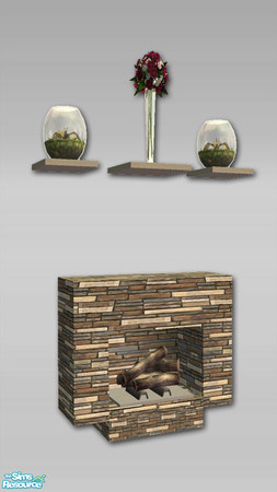 Sims 2 — Symphony Fire - Recol 05 by Shakeshaft — Part of a new mesh set, set high standards with the Symphony Stainless