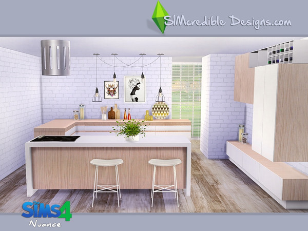 Sims 4 — Nuance by SIMcredible! — Bringing for your sims a new kitchen today.