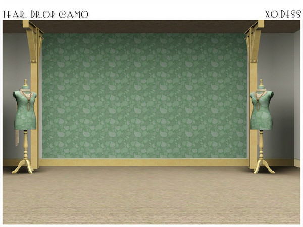 Sims 3 — Tear Drop Camo_PATTERN. by Xodess — This pattern/texture is part of my - INTENSITY - set N2. How to find it in
