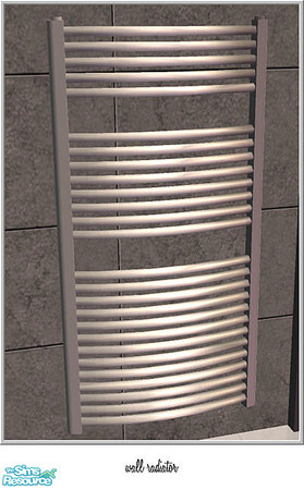 Sims 2 — bathroom -wall radiator by Birgit43 — 