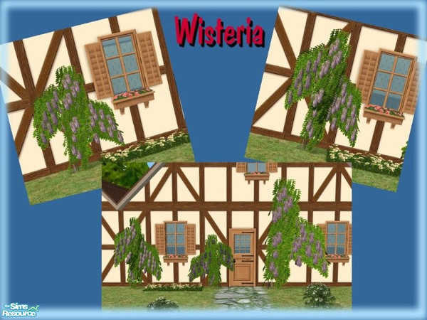 Sims 2 — Wisteria 01 by simscom — Brought to you by the Sims2 Community Project...Please enjoy this set we have made for