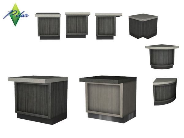 Sims 4 — Talea Counter Isla by Pilar —  perfect balance between traditional style and contemporary living