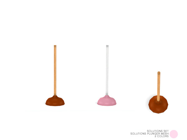 Sims 4 — Solutions Plunger Mesh by DOT — Solutions Plunger Mesh by DOT of The Sims Resource