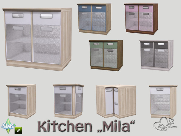 Sims 4 — Kitchen Mila Counter v6 by BuffSumm — Part of the *Kitchen Mila* Created by BuffSumm @ TSR ***TSRAA***