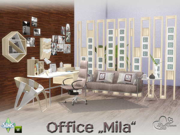 Sims 4 — Mila Office by BuffSumm — Mila Continues... Is there any way to cross borders between differnt worlds? With MILA