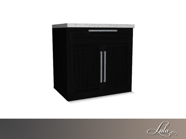 Sims 4 — Essentials Kitchen Counter  by Lulu265 — Part of the Essentials Kitchen Set 