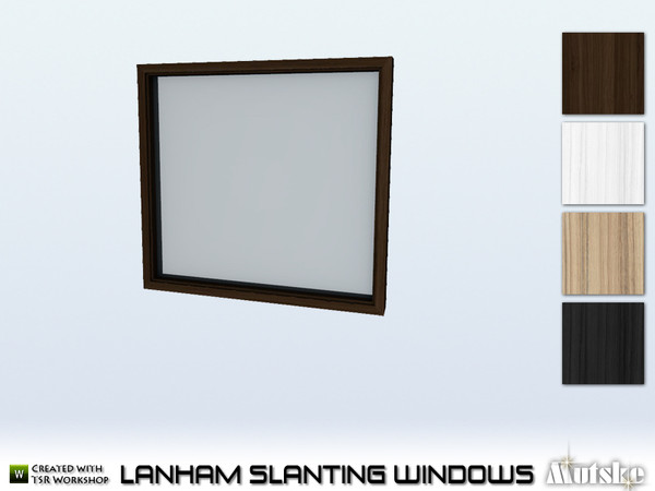 Sims 4 — Lanham Window Counter 2x1 by Mutske — This window is part of the Lanham construtionset and is matching with the