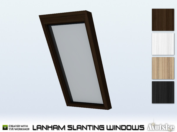 Sims 4 — Lanham Window Counter Slanting 1x1 by Mutske — This window is part of the Lanham construtionset and is matching