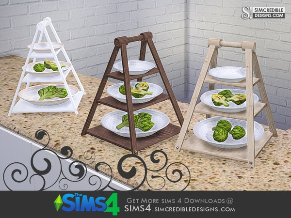 Sims 4 — Nature In Artichoke trays by SIMcredible! — by SIMcredibledesigns.com available at TSR __________________ * 3