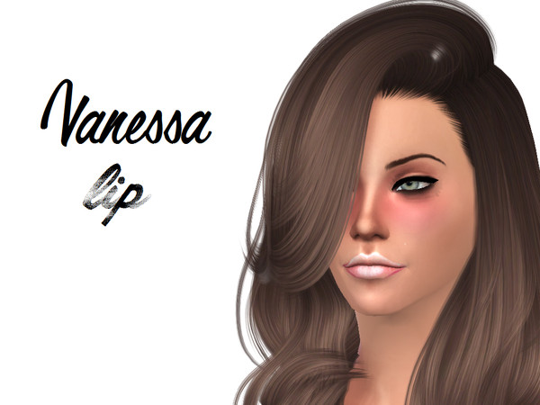 Sims 4 — Vanessa LIP by VitanyChan — Vanessa LIP for all womens in the sims 4