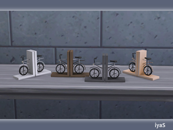 Sims 4 — North Star Bicycle by soloriya — Little and cute decorative bicycle. Part of North Star set. 4 color variations.