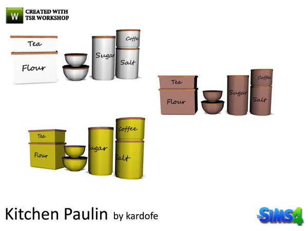 Sims 4 — kardofe_Kitchen Pauline_Lunchboxes by kardofe — Practical set of cooking pots with wooden lid, to store