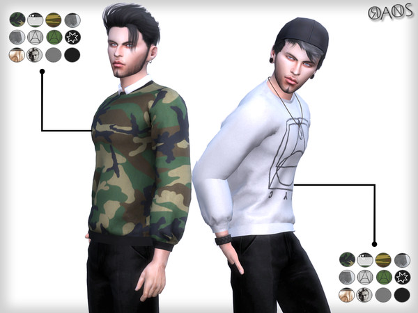 Sims 4 — Print Set by OranosTR — - New Mesh - 12 Colors - I hope you like it. ^_^