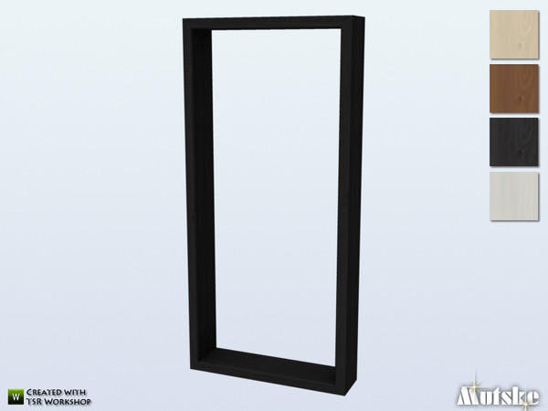 Sims 4 — Cedar Window Counter B 1x1 by Mutske — This window is part of the Cedar Constructionset. Made by Mutske. 