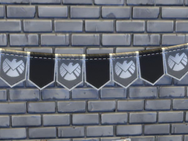 Sims 4 — SHIELD Banner by filo40002 — Strategic Homeland Intervention, Enforcement and Logistics Division: S.H.I.E.L.D.