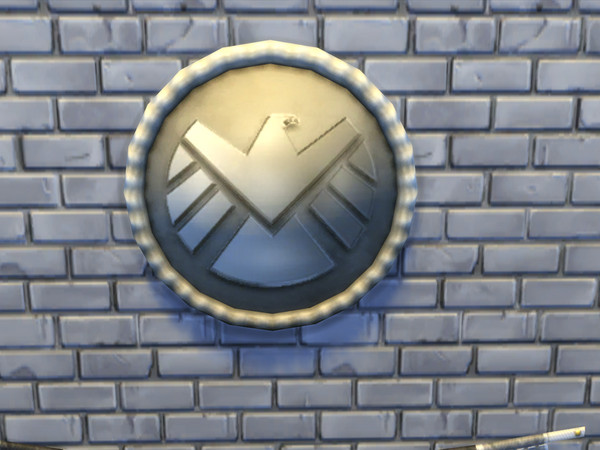 Sims 4 — SHIELD Seal by filo40002 — Strategic Homeland Intervention, Enforcement and Logistics Division: S.H.I.E.L.D. is