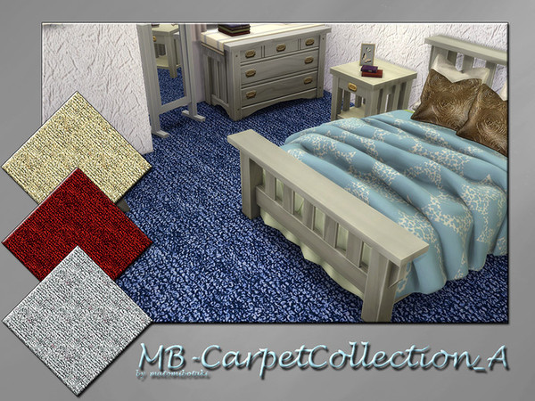 Sims 4 — MB-CarpetCollection_A. by matomibotaki — MB-CarpetCollection_A, fluffy cartpet texture, soft and chic, give your