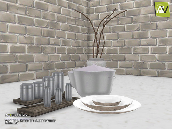 Sims 4 — Variera Kitchen Accessories by ArtVitalex — - Variera Kitchen Accessories - ArtVitalex@TSR, Apr 2017 - All