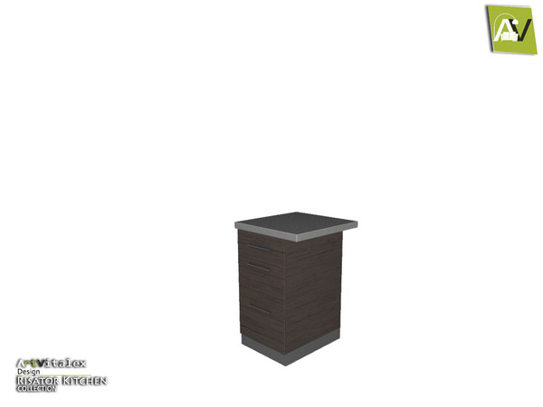 Sims 3 — Risator Right Counter by ArtVitalex — - Risator Right Counter - ArtVitalex@TSR, Oct 2015