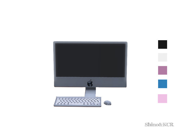 Sims 4 — PB Printer Homeoffice - Apple PC by ShinoKCR — looking for a secure and stylish Computer? Here you go 5 Colors