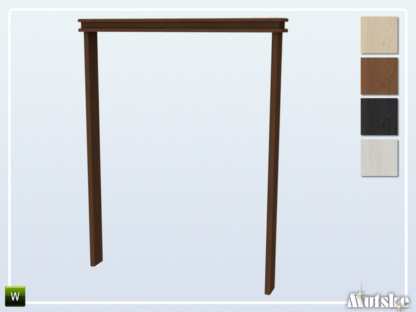 Sims 4 — Matrix Arch 2x1 by Mutske — This arch is part of the Matrix Constructionset. Made by Mutske@TSR. 