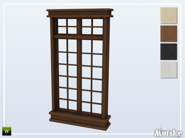 Sims 4 — Matrix Window Counter 1x1 by Mutske — This window is part of the Matrix Constructionset. Made by Mutske@TSR. 