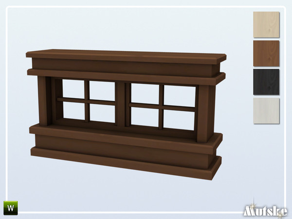 Sims 4 — Matrix Window Privat 1x1 by Mutske — This window is part of the Matrix Constructionset. Made by Mutske@TSR. 