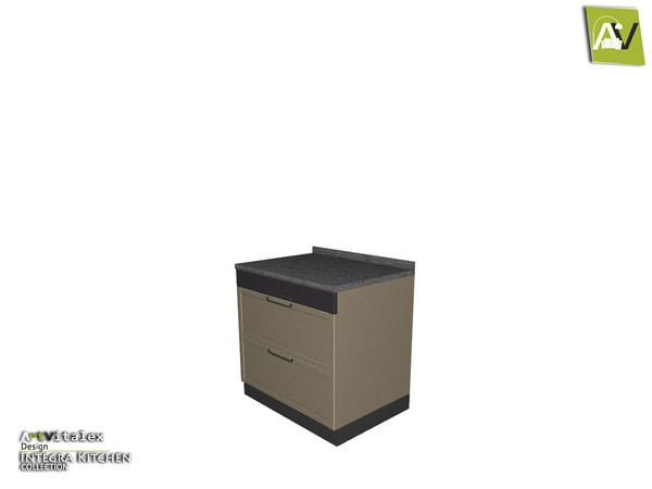 Sims 3 — Integra Counter II by ArtVitalex — - Integra Counter II - ArtVitalex@TSR, May 2017