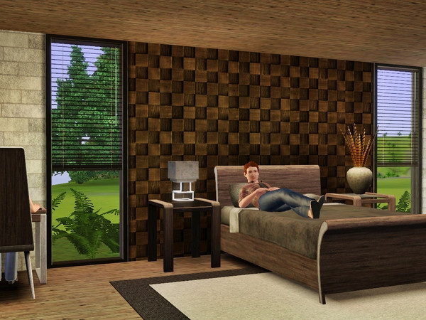 Sims 3 — Wooden Decowall 3 inverted by Prickly_Hedgehog — Wooden pattern for decorative walls