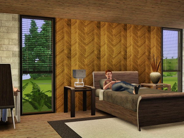 Sims 3 — Wooden Decowall 4 vertical by Prickly_Hedgehog — Wooden pattern for decorative walls or floors