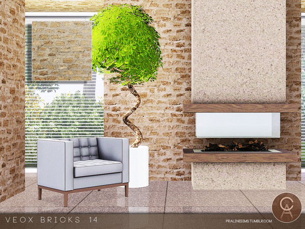 Sims 3 — VEOX Bricks 14 by Pralinesims — By Pralinesims