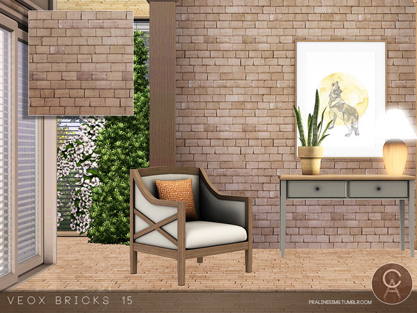 Sims 3 — VEOX Bricks 15 by Pralinesims — By Pralinesims