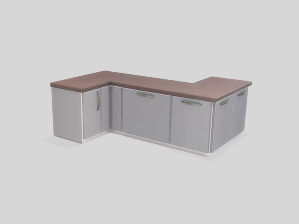 Sims 4 — Gourmet Kitchen - Counter by ung999 — Gourmet Kitchen - Counter Color Options : 4
