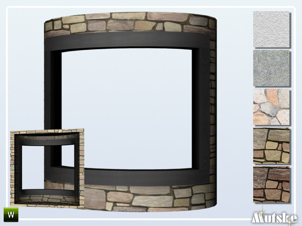 Sims 4 — Hampton Window Tall 3x1 by Mutske — Part of the Hampton Constructionset. Made by Mutske@TSR. TSRAA. 