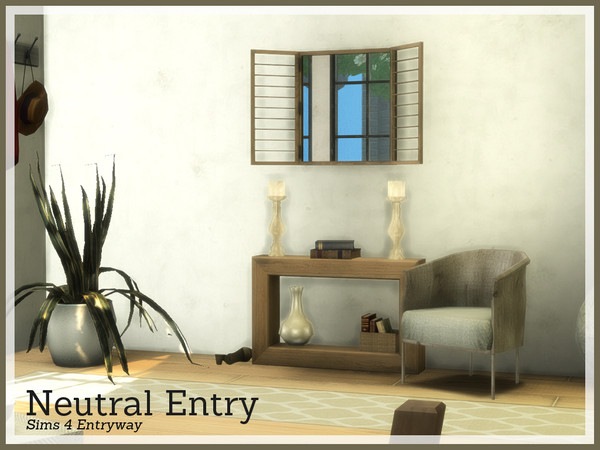 Sims 4 — Neutral Entry by Angela — Neutral Entry. A new Sims 4 set for your Sims... This set contains the following