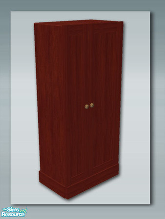 Sims 2 — Rustic Kitchen - Larder Fridge by Shakeshaft — Part of a Rustic style kitchen set with 13 new meshes and 6