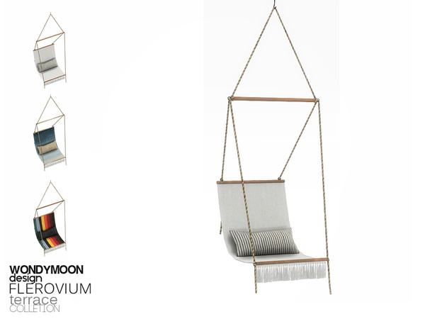 Sims 4 — Flerovium Swing Chair by wondymoon — - Flerovium Terrace - Swing Chair - Wondymoon|TSR - Creations'2017