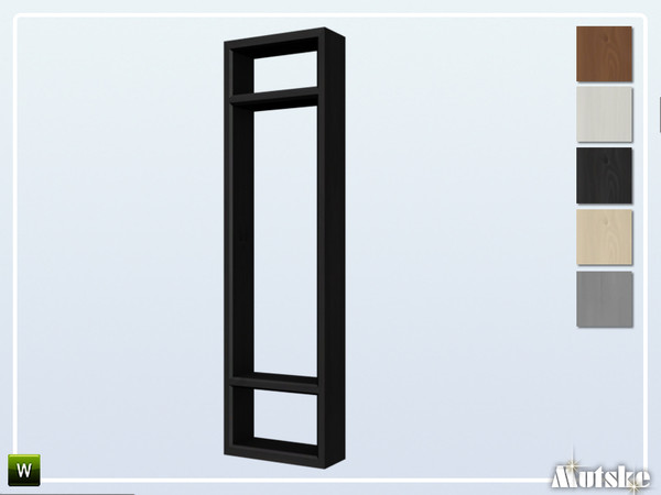 Sims 4 — Urban Window Counter 1 1x1 by Mutske — This window is part of the Urban Constructionset. Made by Mutske@TSR. 