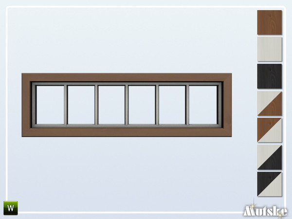Sims 4 — Bari Window Privat 2x1 by Mutske — This window is part of the Bari Constructionset. Made by Mutske@TSR. 