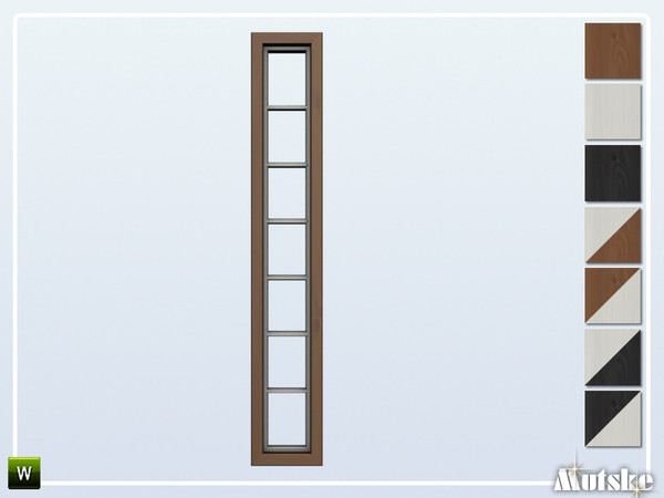 Sims 4 — Bari Window Small 1x1 by Mutske — This window is part of the Bari Constructionset. Made by Mutske@TSR. 
