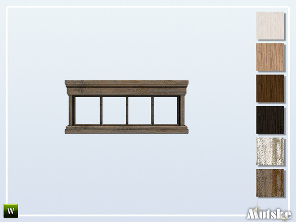 Sims 4 — Upton Window Privat 2x1 by Mutske — This window is part of the Upton Constructionset. Made by Mutske@TSR. 