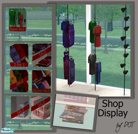 Sims 2 — Shop Display by DOT — Shop Display. Sims2 by DOT of The Sims Resource.